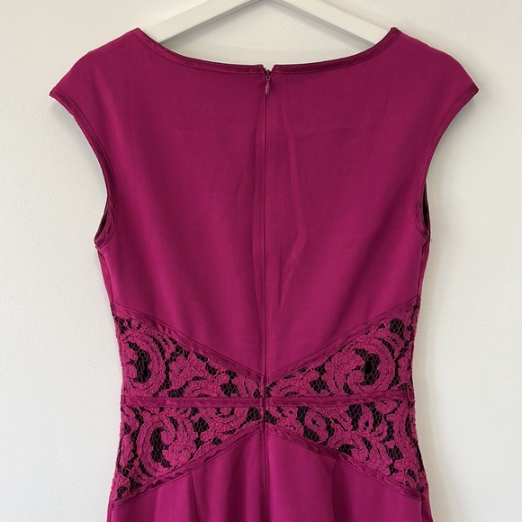 Venus Evening Dress Raspberry - Size 4 - Picture 6 of 6